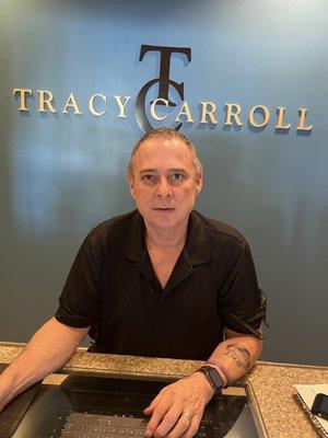 Michael Leigh At Tracy Carroll Salon