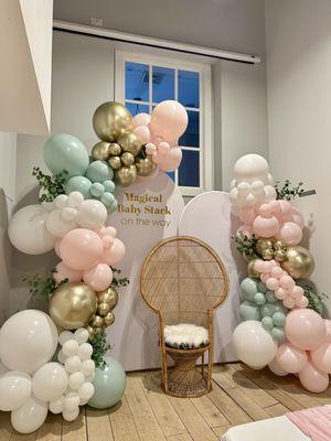 Setup for baby baby shower