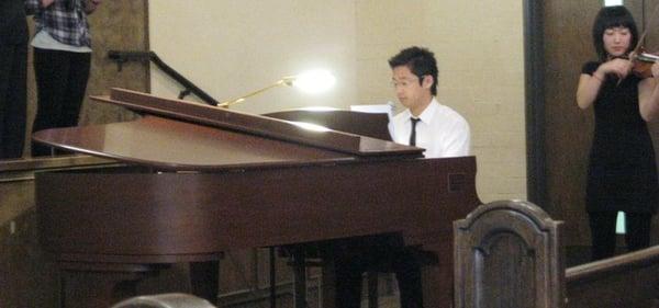 Recitals on K. Kawai baby grand piano