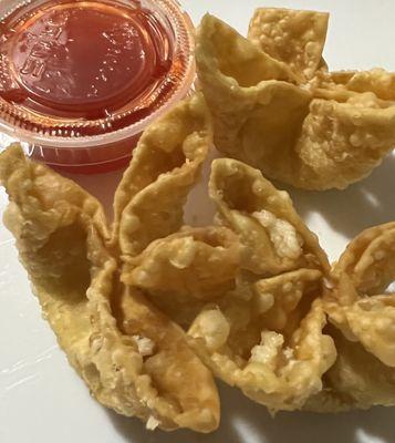 Six Pieces Crab Rangoon