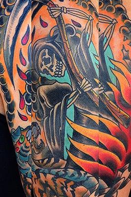 Tattoo by Adam Oiler