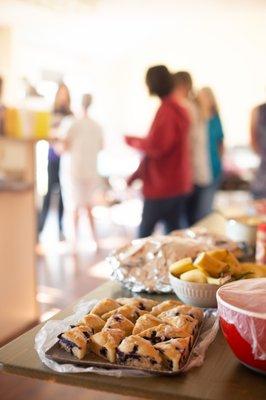 All ages of women come together every 2nd & 4th Saturday for Bible Study, breakfast, & a time of fellowship.