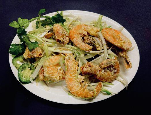 Salt and pepper shrimp