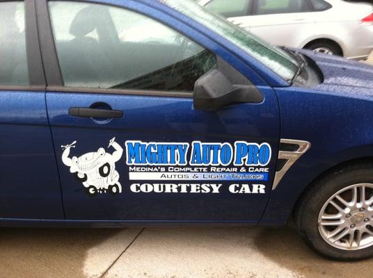 We have 8 comnplimentary loaner vehicles at your service!