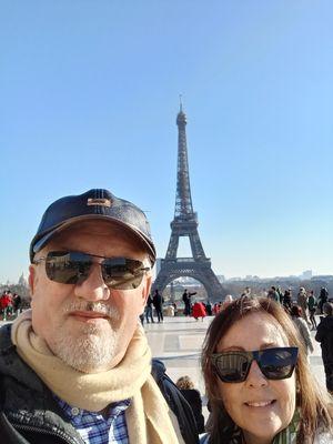 CEO and wife training in Paris