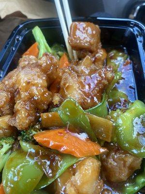 Custom general Tso chicken