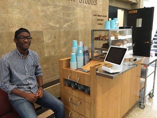 Like the NoCo location, there's a separate little booth for quick to-go pastries and coffee.