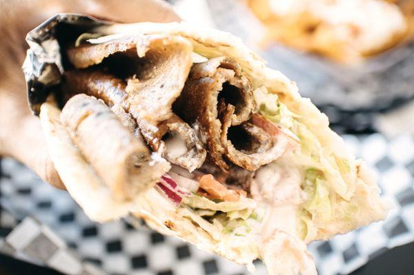 Beef & Lamb Gyro Wrap (Pita).