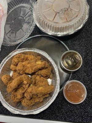 Appetizer chicken tenders