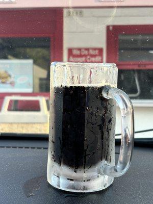 Medium root beer- so good!