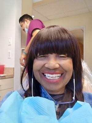 My NEW SMILE   I LOVE IT  MY FACE EVEN FELLS DIFFERENT! AS IN BETER  THANKS DR.LORI BAGAI AND  HAPPY MOTHER'S DAY!