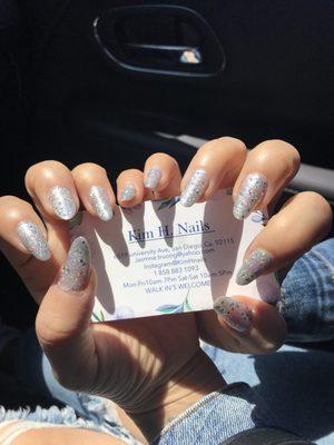 Nice gel manicure