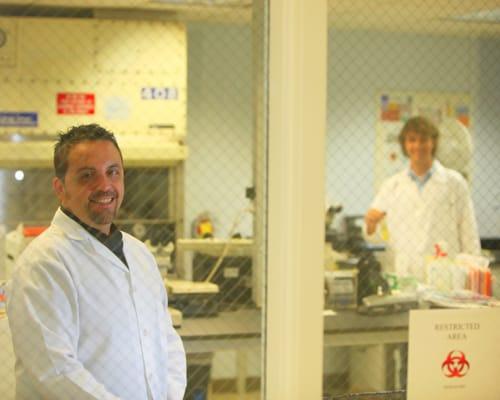 ENVIROCHECK's state of the art lab where our seasoned Lab Technicians test for hazardous materials with fast results.