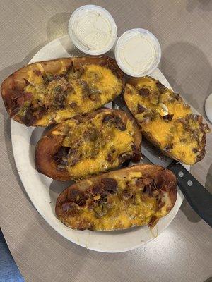 Stuffed Potato Skins