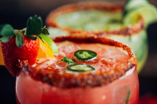 Spicy Strawberry Margarita