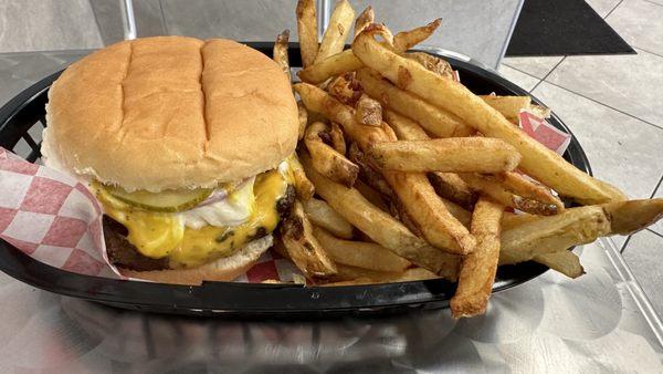 Burger & Fries