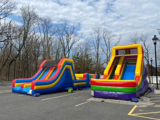 Water Slide and Obstacle Course Inflatable Rental