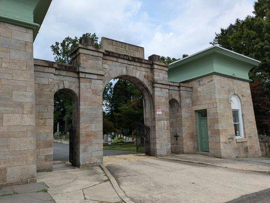 Charles Baber Cemetery, Pottsville