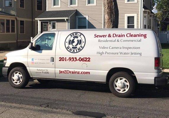 The Jer-Z Drainz Plumbing Van