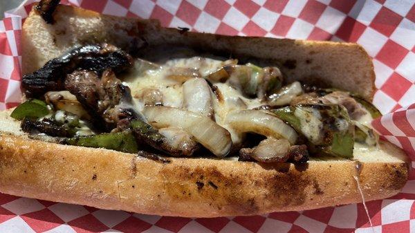 My Philly cheesesteak