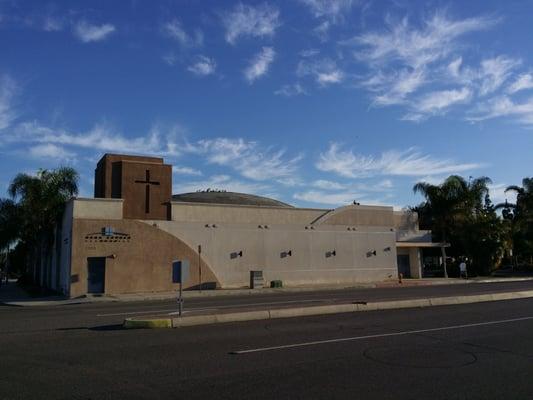 The Hana Church side.