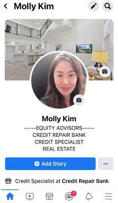 Facebook : molly kim