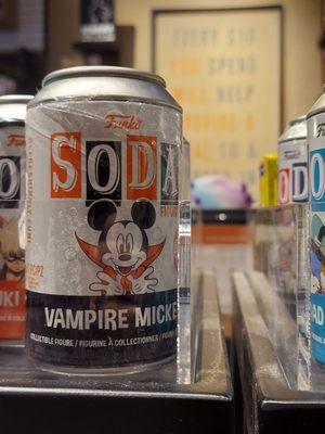 Vampire Mickey soda pop