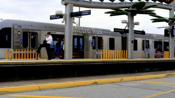 East L. A. Metro Station next to Roybal CHC