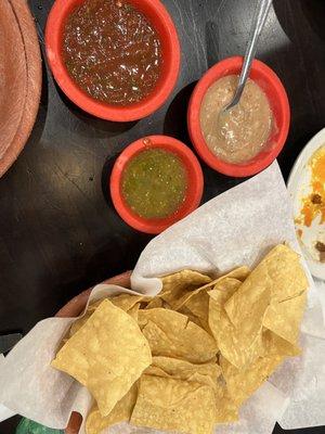 Home made chips and salsa