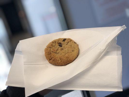 Complimentary cookies at Toyota! Yeehaw