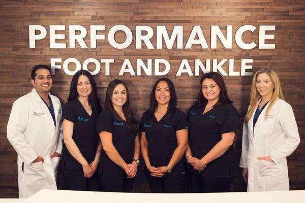 Team at Performance Foot & Ankle