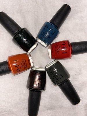 New OPI Fall/Winter & Holiday Colors!