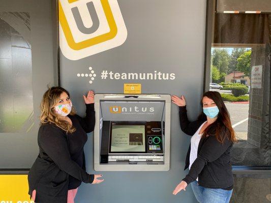 We have two ATMs! One inside the branch and one outdoors at our walk-up. Make easy transactions at your own convenience.