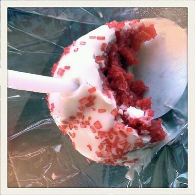 Sweet E's Red Velvet Cake Pop