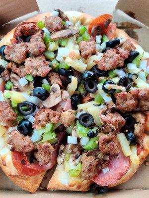 Two Jack 's Combo Pizza