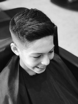 Boys and Men's haircuts