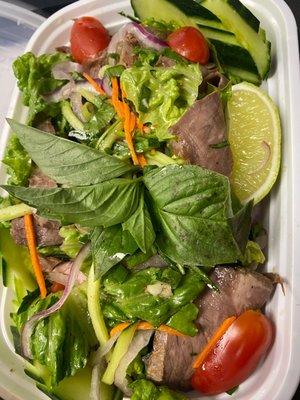 Beef Thai salad