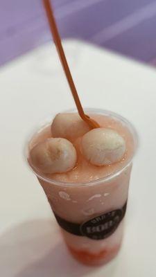 Pink Lychee Slush