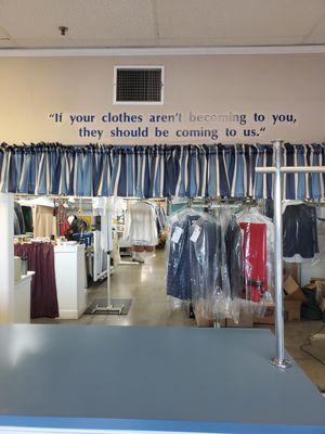 Since 2002, we've proudly served the community with expert dry cleaning services.