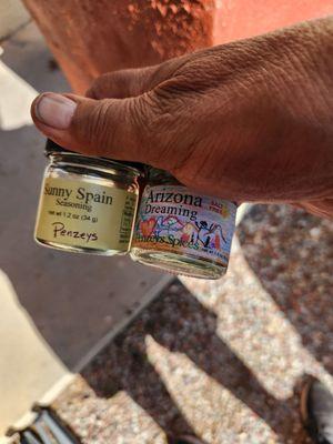 Two of my favorite seasonings. Sunny Spain and Arizona Dreaming