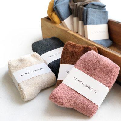 Le Bon Shoppe socks are the coziest.