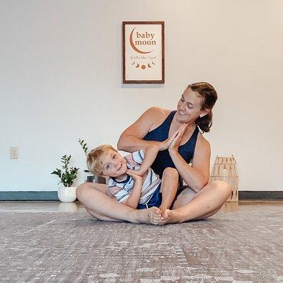 Grow and Flow family yoga.