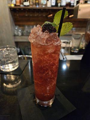 The Blackberry mocktail