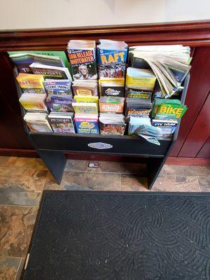 Brochures are available in the lobby for Many Adventures in Pennsylvania.  8/9/2024