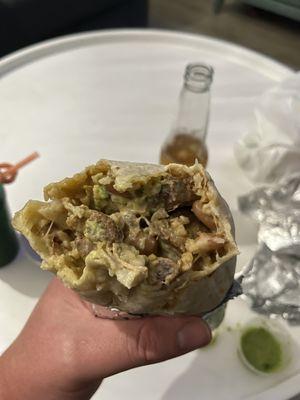 Chile Verde Super Burrito