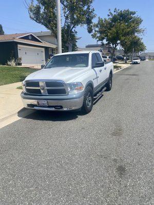 Front of truck repair after accident 4/25/23