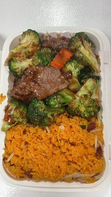 beef with broccoli combo