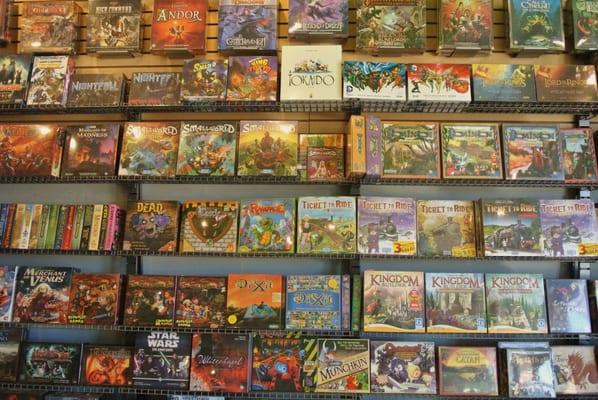 Catan, Dominion and many more game titles