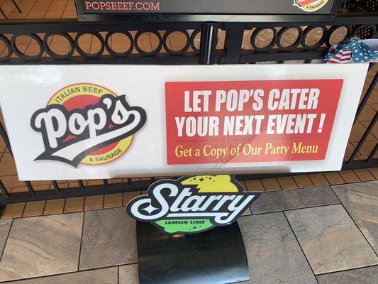 Pop's caters!