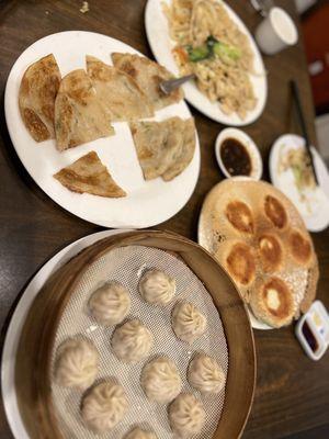 C4. Mama's House Special Bao with Pork C7. Green Onion Pancakes M2. Chicken Chow Mein C2. Pork Meat Xiao Long Bao